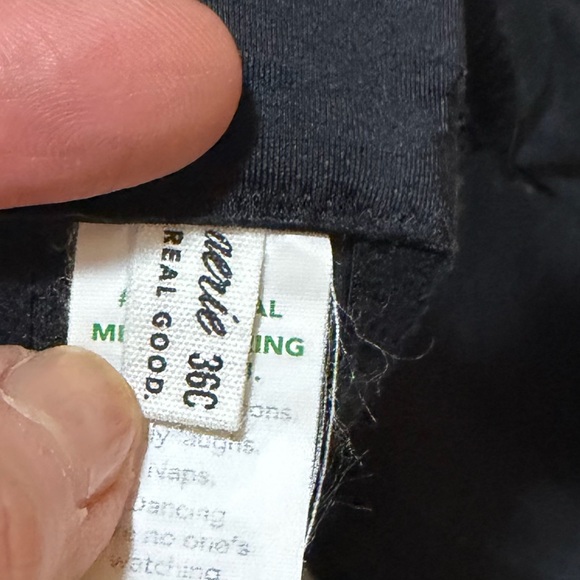 aerie Black Lace Push-Up Bra, 36C, like NEW! - Picture 2 of 12